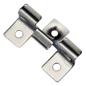 Nerezový spojovací klip • 50x30x14 mm • 10 g • nerez ocel