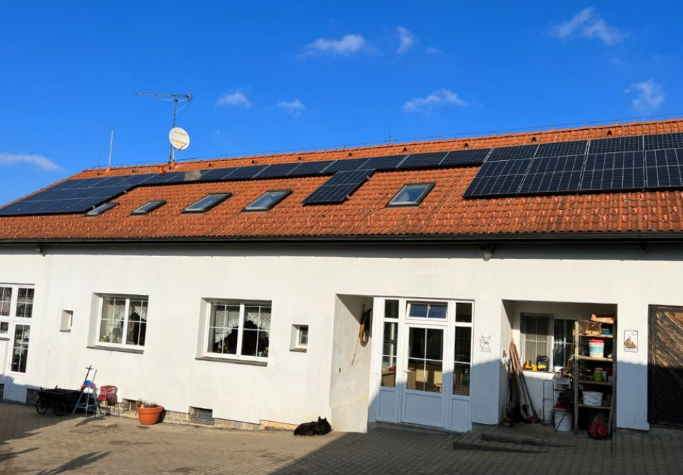 solary na střechu