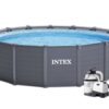 Intex GRAPHITE GRAY PANEL POOL 478 x 124 cm 26382NP